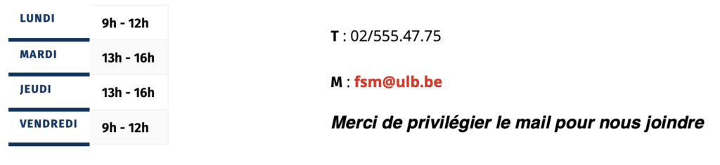 La FSM - Bureau des étudiant.e.s en Sciences de la Motricité Humaine